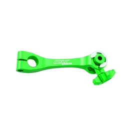 [PAL-1312-0806] KIT PALANCA DE LEVA ALUMINIO ESTRELLA FRENO DELANTERO CG125/FT125 VERDE