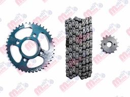 [MOTKT258] KIT SPROCKETS Y CADENA P/ITALIKA FT-180