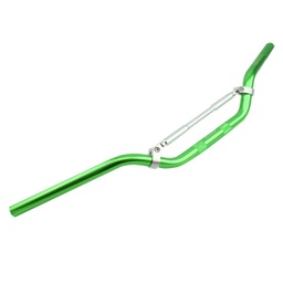 [BAS-1103-8057] MANUBRIO ALUMINIO CROSS PASION IRON RAICING 3.5*85CM VERDE