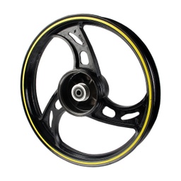 [F15030227] RIN TRAS NEGRO FILO AMARILLO FT200 TS