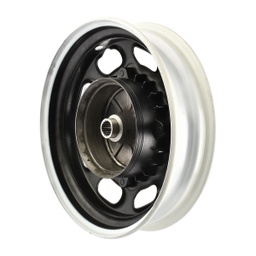 [F15030247] RIN TRAS NEGRO FILO BLANCO D150