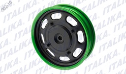 [F15030143] RIN TRAS NEGRO FILO VERDE AX110