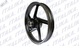 [F15030098] RIN TRASERO NEGRO  FILO PLATA FT150 GT GRAFITO