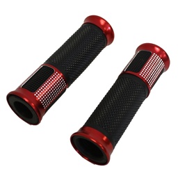 [39-5544-001] SET PUÑOS RODA ALUMINIO ROJO/NEGRO