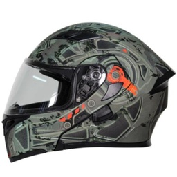 [7101-1780] CASCO ABATIBLE R7 RACING UNSCARRED DOBLE MICA DOT XL VDE/NGO/ROJ/MATE