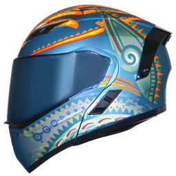 [0723707870799] CASCO KOV ESTELAR PEEK AZUL L