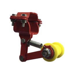 [28-5032-001] TENSOR CADENA P/MOTOCICLETA TIPO CUB (ROJO/AMARILLO)