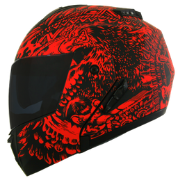 [0661787042296] CASCO KOV STEALTH ZAPATA ROJO XL