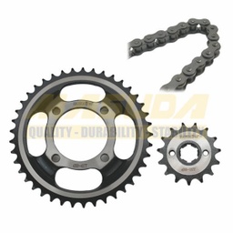 [ENG-1505-3107] KIT ENGRANES C/CADENA MOTOKING 41T/15T 428H*104 150S/FT150TS