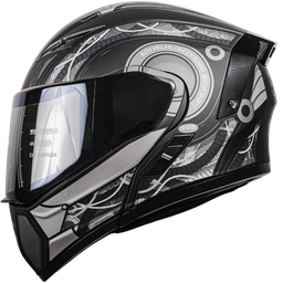 [7502305893453] KOV CASCO ESTELAR CYBORG NEGRO L