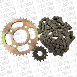 [KSP-IR39] KIT DE SPROCKET IRON BOX  CADENA REFORZADA 520H-102L SPROCKET 42T/13T DT-125DEL/DT-150/FT-150GR/FT-125