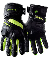 [IMSCARHV-XL] GUANTES IMMORTALE SCARABEO BLACK/HIVIS