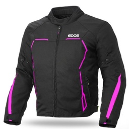 [ED-1325.5.2] JACKET EDGE FEMENINA ROSADA TALLA M