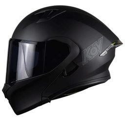 [7502305897352] KOV CASCO FURIA SOLIDO NEGRO MATE L