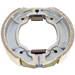 [A-0498] BALATAS DE FRENO TRASERO (TAMBOR) ITALIKA EX/RT 200, YBR 125, YAMAHA BWS 100