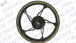 [F15030309] RIN TRAS NEGRO FILO AMARILLO 150Z