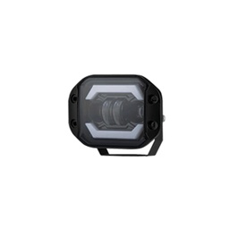 [RS-LED-13088W-W-Y] FARO AUXILIAR LED CON ESTROBO 2 LED CON OJO DE ANGEL CON LUZ DE CONTORNO