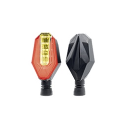 [RS-DIR-0014Y-R] DIRECCIONAL LED DOBLE DIM UNIVERSAL (AMARILLO-ROJO)