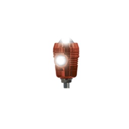 [RS-LED-13032R] FARO LED CON LUPA TIPO CILINDRO DELANTERO O TRASERO ESTROBO (ROJO)