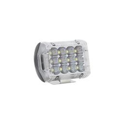 [RS-LED-13087W-BU-R] FARO AUXILIAR LED CON ESTROBO 12 LED CON LUZ DE CONTORNO LATERAL