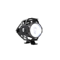 [RS-LED-13051W] FARO LED CON PROTECTOR LUPA LUZ BLANCA ALTA,BAJA Y ESTROBO