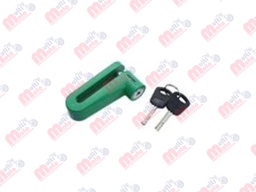 [CAN-1127-0003V] CANDADO ANTIRROBO PARA DISCO FRENO DE MOTOCICLETA IRON RACING IR-03 5.5MM NEON-VERDE