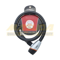 [CAN-1127-0141] CANDADO CABLE DE ACERO ANTIROBO PARA MOTOCICLETA IRON1106 25*150CM178