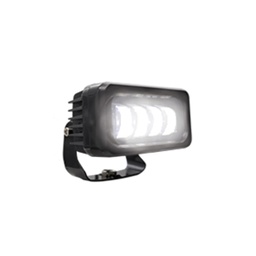 [RS-LED-13029W] BARRA LED LUZ BLANCA RECTANGULAR 4 LED CON LUPA CON LUZ ALTA, BAJA Y ESTROBO