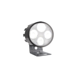 [RS-LED-13062BK-W] FARO REDONDO 4 LED LUZ BLANCA ALTA, BAJA Y ESTROBO (NEGRO-BLANCO)