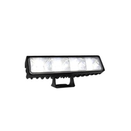 [RS-LED-13045W] BARRA 24 LED LUZ BLANCA FIJA Y ESTROBO 4 CELDA