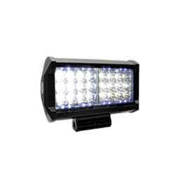 [RS-LED-13010W-BU] BARRA DE 24 LED LUZ BLANCA CONTORNO AZUL CON LUZ ALTA, BAJA Y ESTROBO