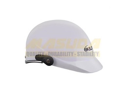 [CAS-7101-0987] CASCO 1/2 CACHUCHA ABS DE ALTO IMPACTO CALIDAD ISO MSD-299 BLANCO