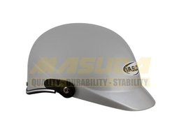 [CAS-7101-0986] CASCO 1/2 CACHUCHA ABS DE ALTO IMPACTO CALIDAD ISO MSD-299 PLATA