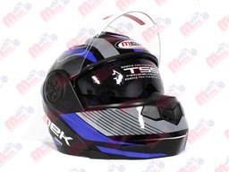 [AC1B-J107-001-R] CASCO ABATIBLE NEGRO/AZUL