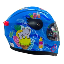 [CAS-INF-K2005] CASCO CERRADO INFANTIL C/LUZ PALETA BABY BRILLANTE PALETAS BABY