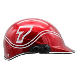 [CAS-CH-K019-XL] CASCO CACHUCHA ADULTO LUKY RED TALLA XL