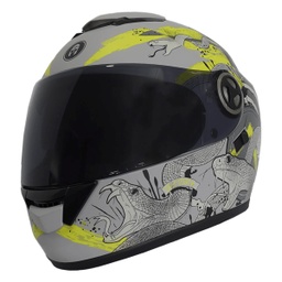 [IMRABGRYGRSV-XXL] CASCO IMMORTALE RABIA VISOR SMOKE GRIS HIVIS