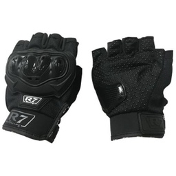 [7306-1392] GUANTES VEL R7 RACING NEGRO R7-3