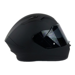 [80-9219-001] CASCO SMK STELLAR NEGRO MATE MA200 MICA HUMO XL CERRADO