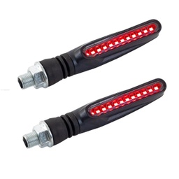 [3257-1057] PAR DIRECCIONALES P-25 LED SECUENCIAL LUZ ROJA STALLION