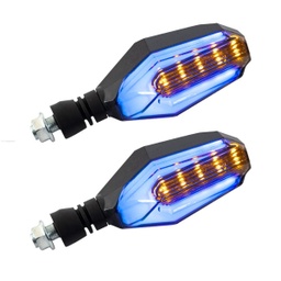 [3257-1068] PAR DIRECCIONALES P-19 LED LUZ AMBAR-AZUL STALLION