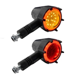 [3257-1111] PAR DIRECCIONALES P-41 LED LUZ AMBAR-ROJO STALLION