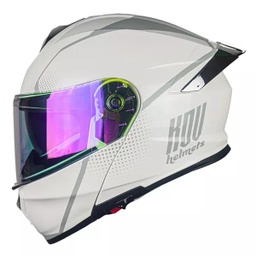 [7502317472042] KOV CASCO THUNDER WAVES BLANCO L