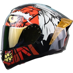 [7502305897147] DC CASCO ZERO TWO FACES ROJO XXL