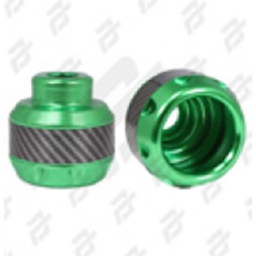 [SLI-018VE] SLIDER PUNTA DECORATIVA DE ALUMINIO/ABS VERDE UNIVERSAL