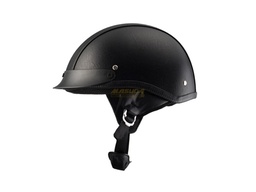 [CAS-7101-1119C] CASCO P/MOTO CHOPER DOT IR-150 CON FORRO NEGRO L